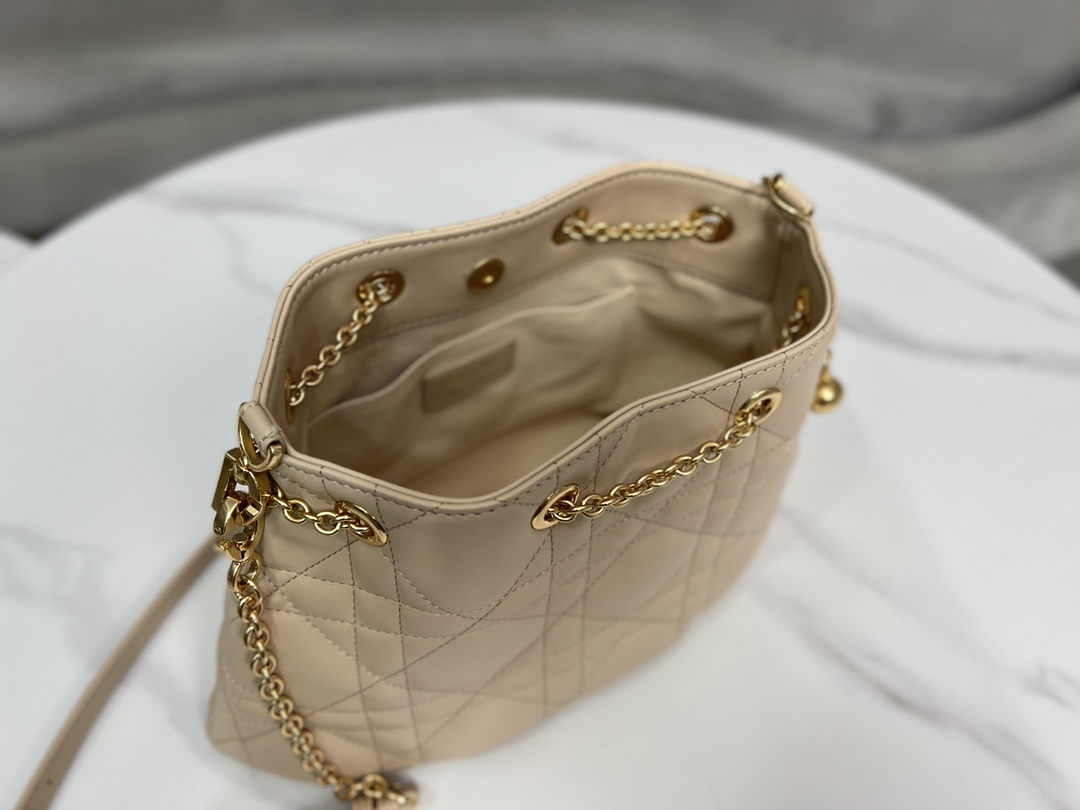 Perfect Replica Dior Medium Ammi Bag Sand Pink Supple Macrocannage   M22566FBE_M84P - Ultra-Collectible