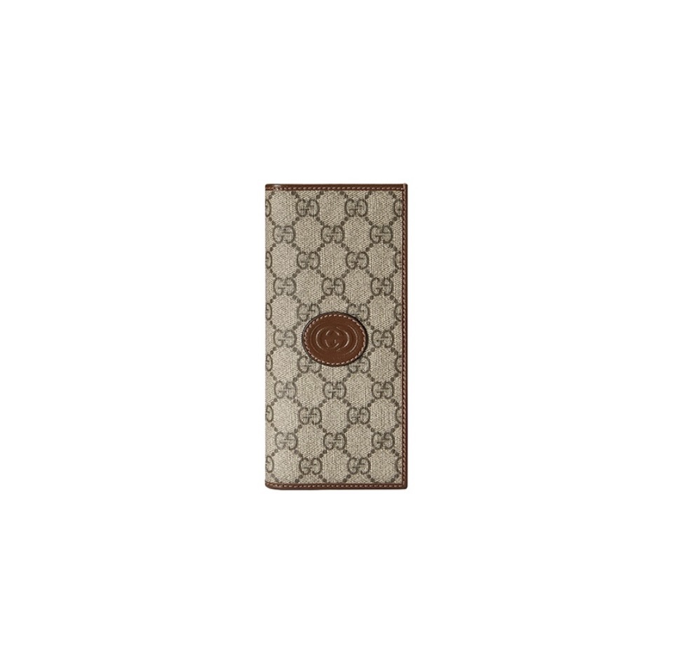 Gucci Unisex GG Long Wallet Interlocking G（Replica） - Ultra-Collectible