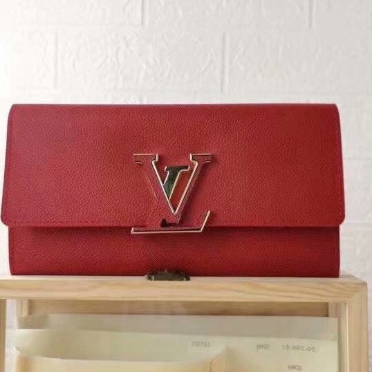 Louis Vuitton LV Capucines Taurillon Wallet（Perfect Replica) - Ultra-Collectible