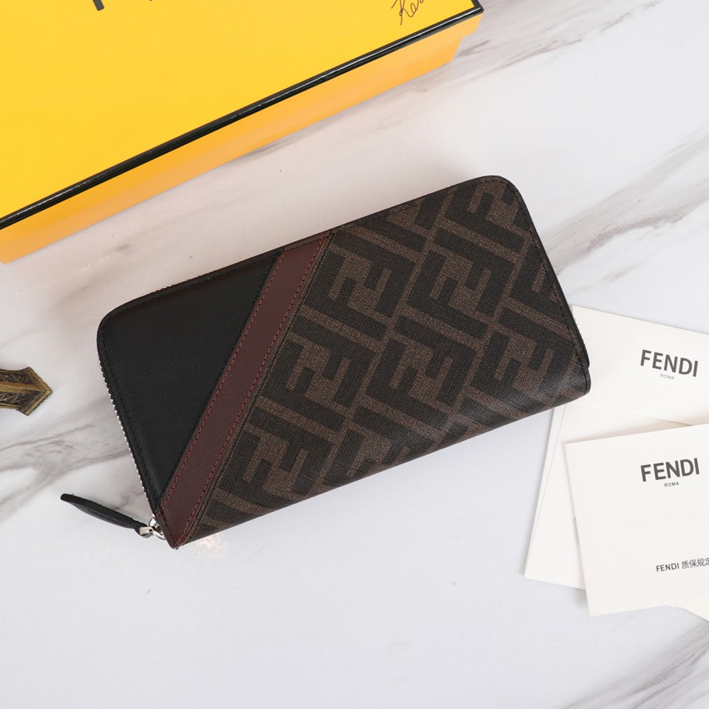 FENDI FF Printing Leather Wallte (Replica) - Ultra-Collectible