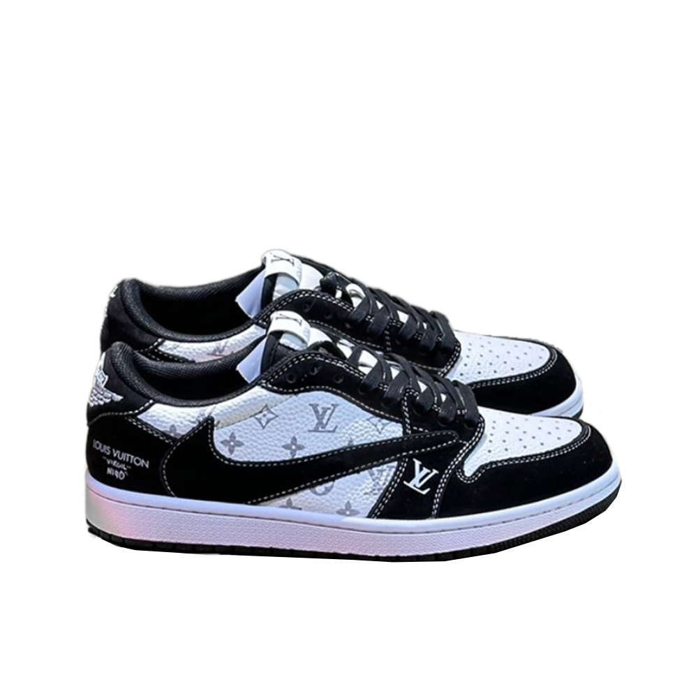 Travis Scott X Nike Air Jordan 1 Low X Louis Vuitton Sneakers (Replica) - Ultra-Collectible