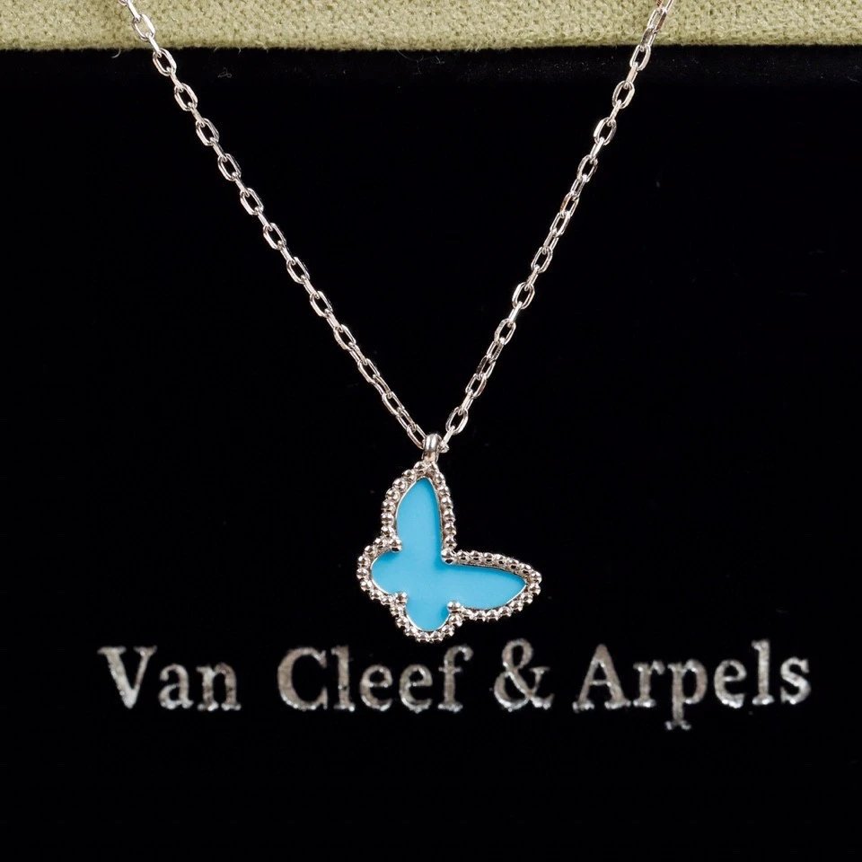 Van Cleef&Arpels VCA turquoise butterfly Necklace - Ultra-Collectible