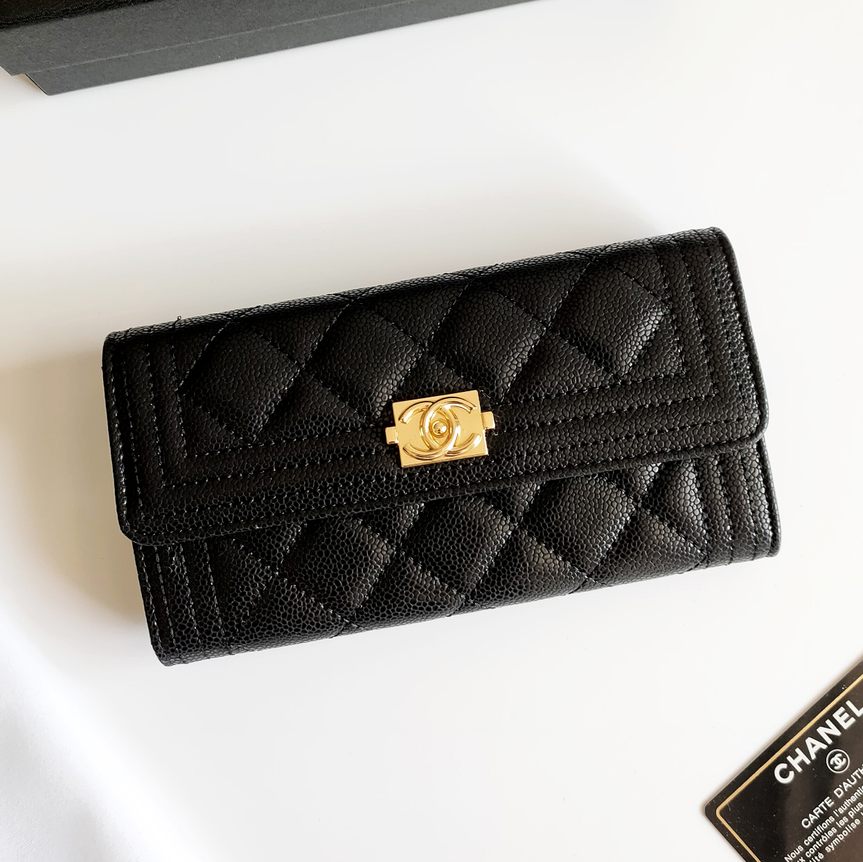 Chanel LEBOY Wallet(Replica) - Ultra-Collectible