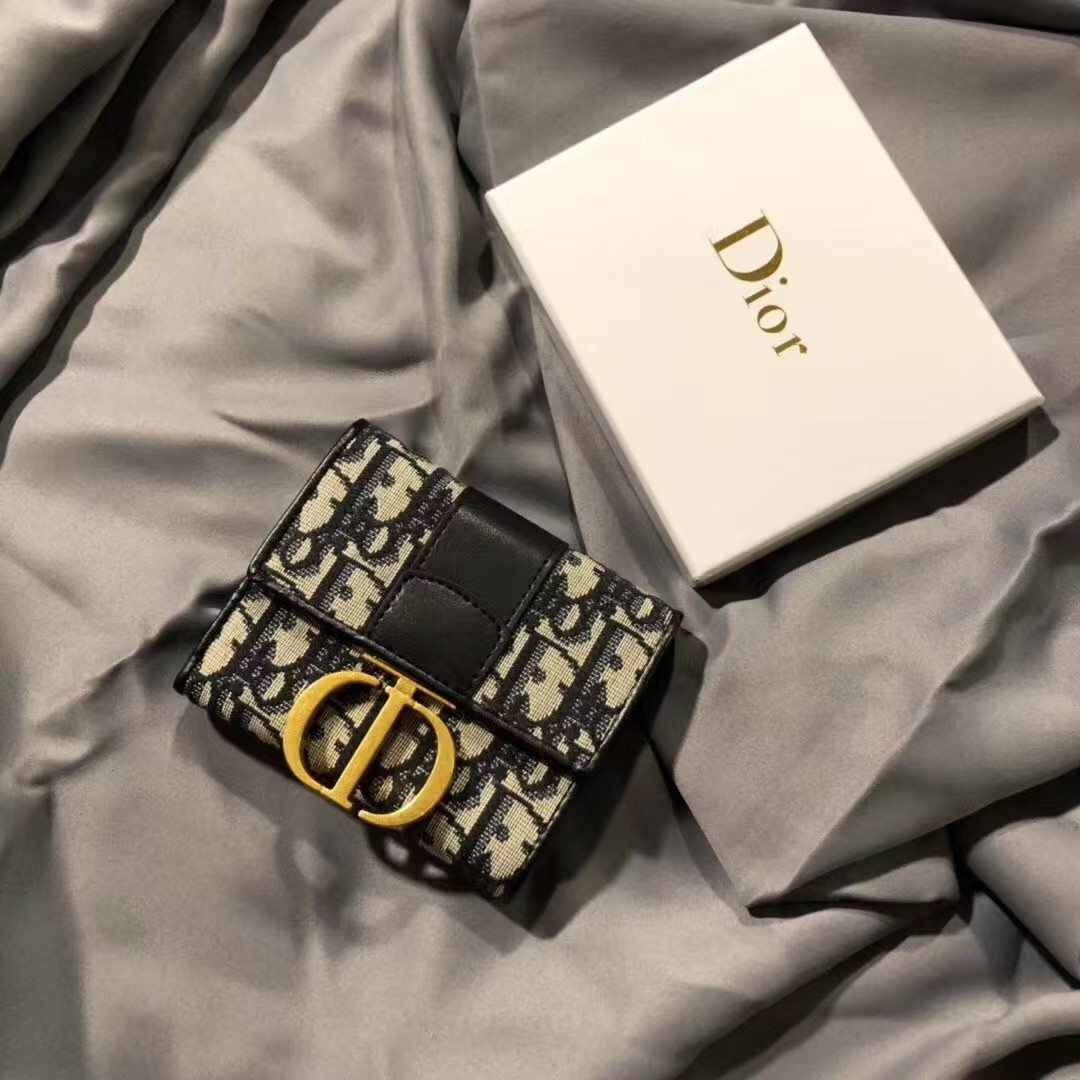 Dior Snap Button Wallet(Replica) - Ultra-Collectible