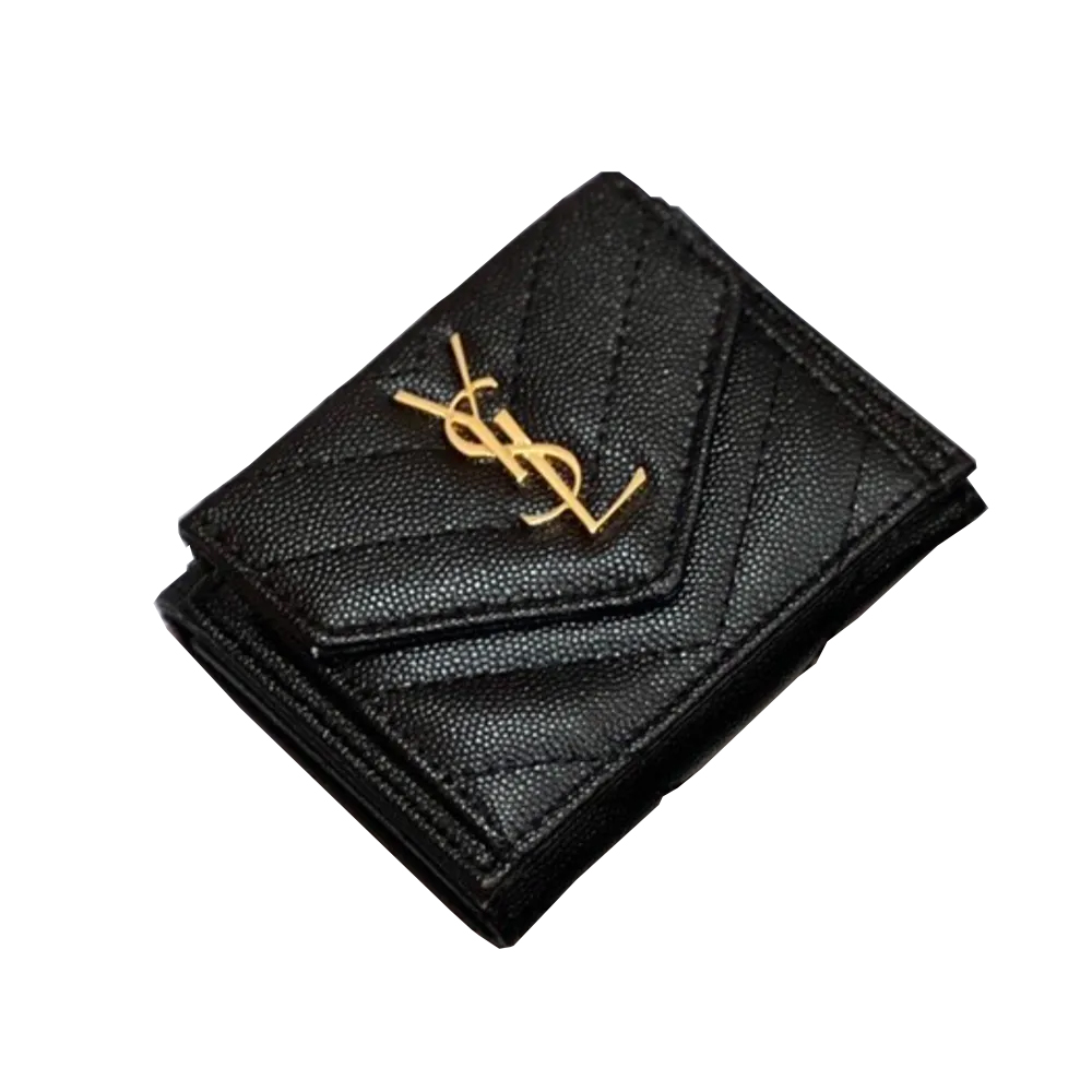 Saint Laurent YSL Leather Card Holder (Replica) - Ultra-Collectible