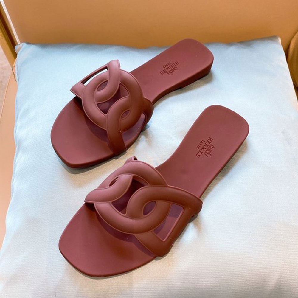 Hermes Shoes Aloha Flat Slippers Slide Sandal(Replica) - Ultra-Collectible