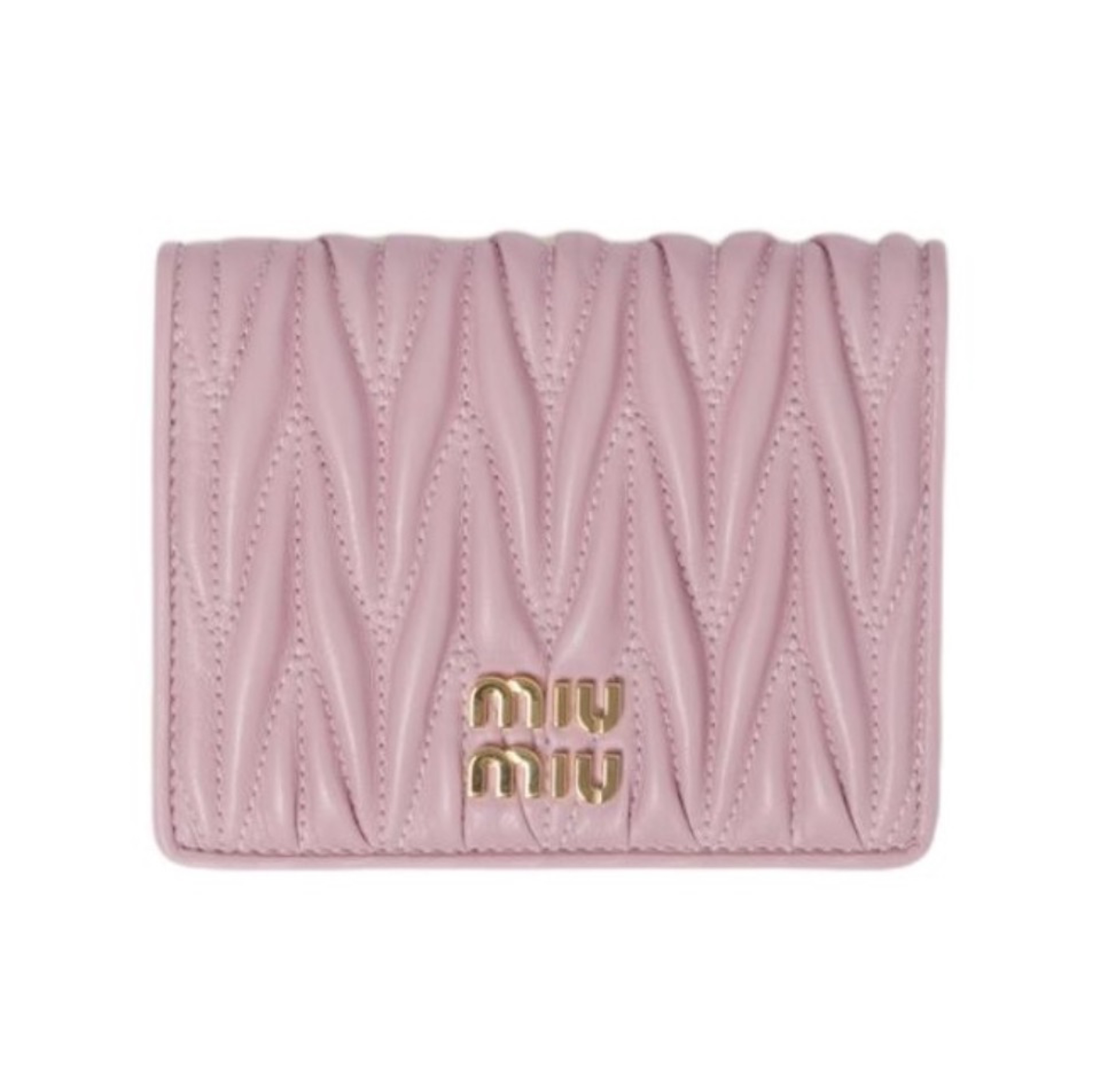 MIU MIU Matelassé Sheepskin Wallet (Replica) - Ultra-Collectible