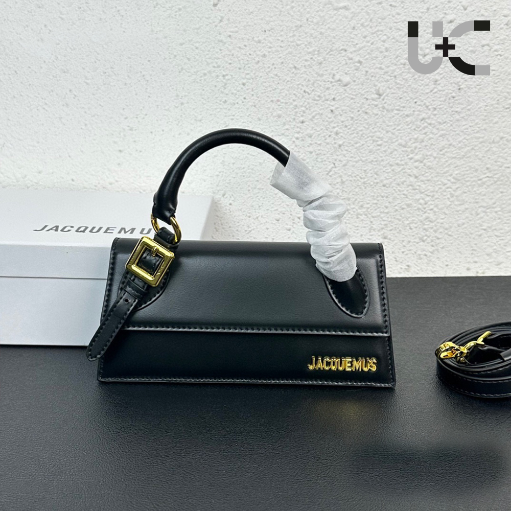 JACQUEMUS Le Chiquito Long Boucle leather shoulder bag Perfect Replica) - Ultra-Collectible