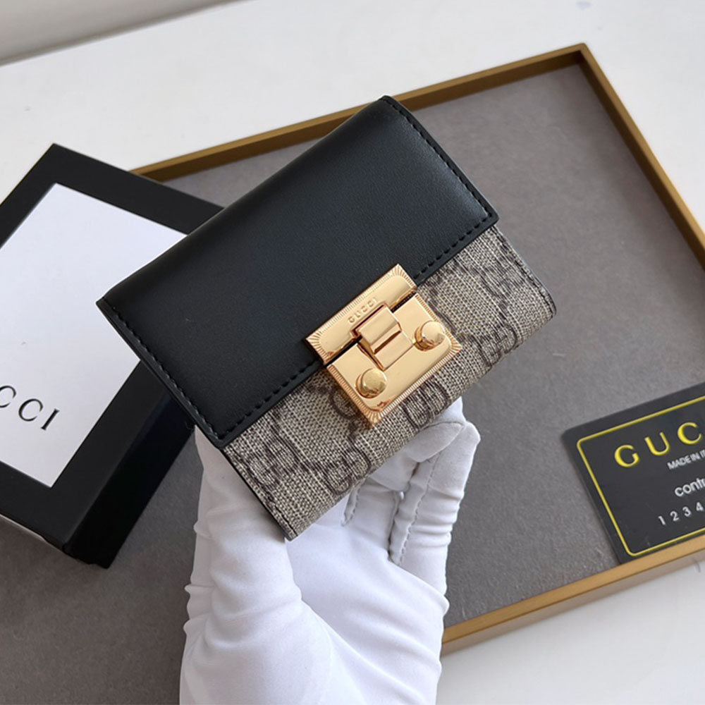 Gucci Padlock Three fold wallet（Replica） - Ultra-Collectible