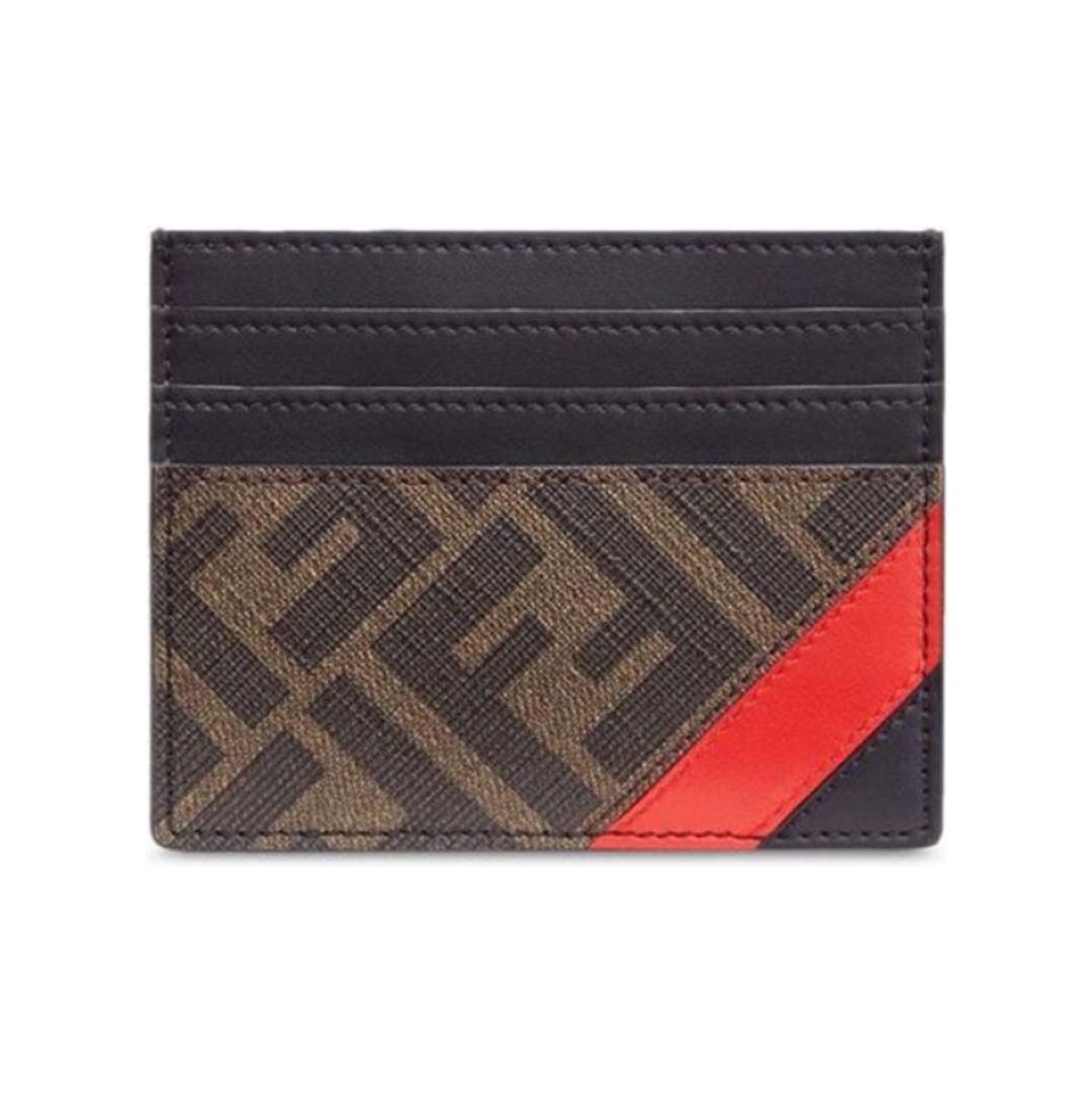 FENDI Leather Card Holder  (Replica) - Ultra-Collectible