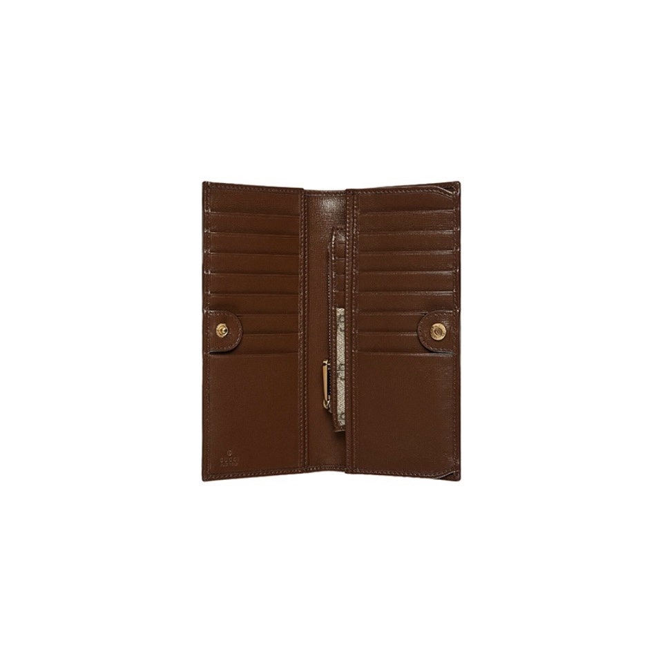 Gucci Unisex GG Long Wallet Interlocking G（Replica） - Ultra-Collectible