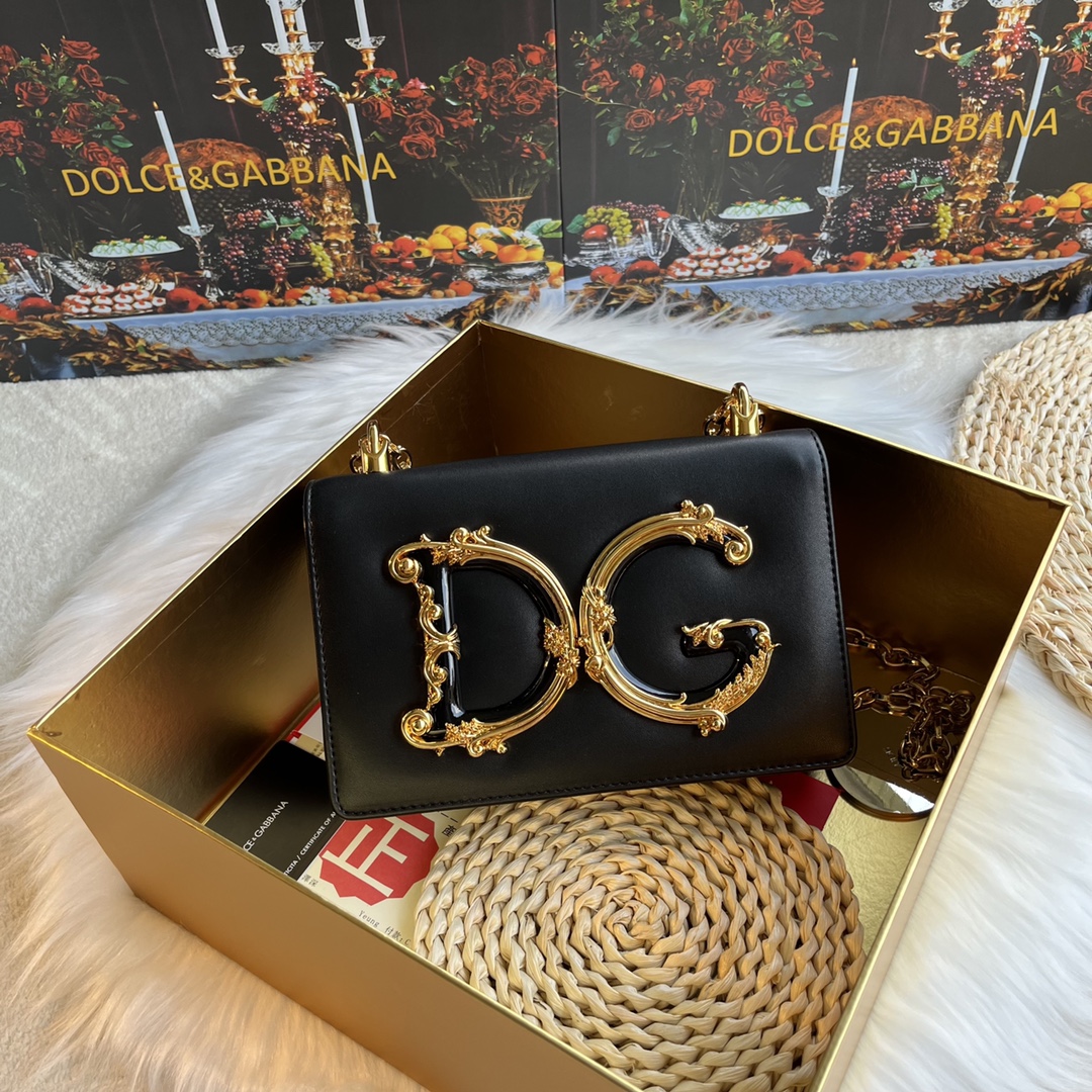 Dolce&Gabbana Small leather shoulder bag (Replica) - Ultra-Collectible