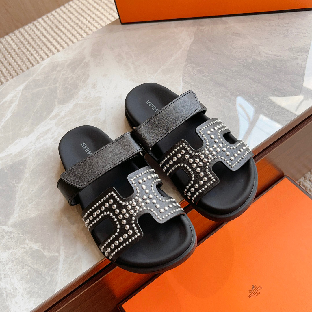 Hermes Chypre  Slide Sandals (Replica) - Ultra-Collectible