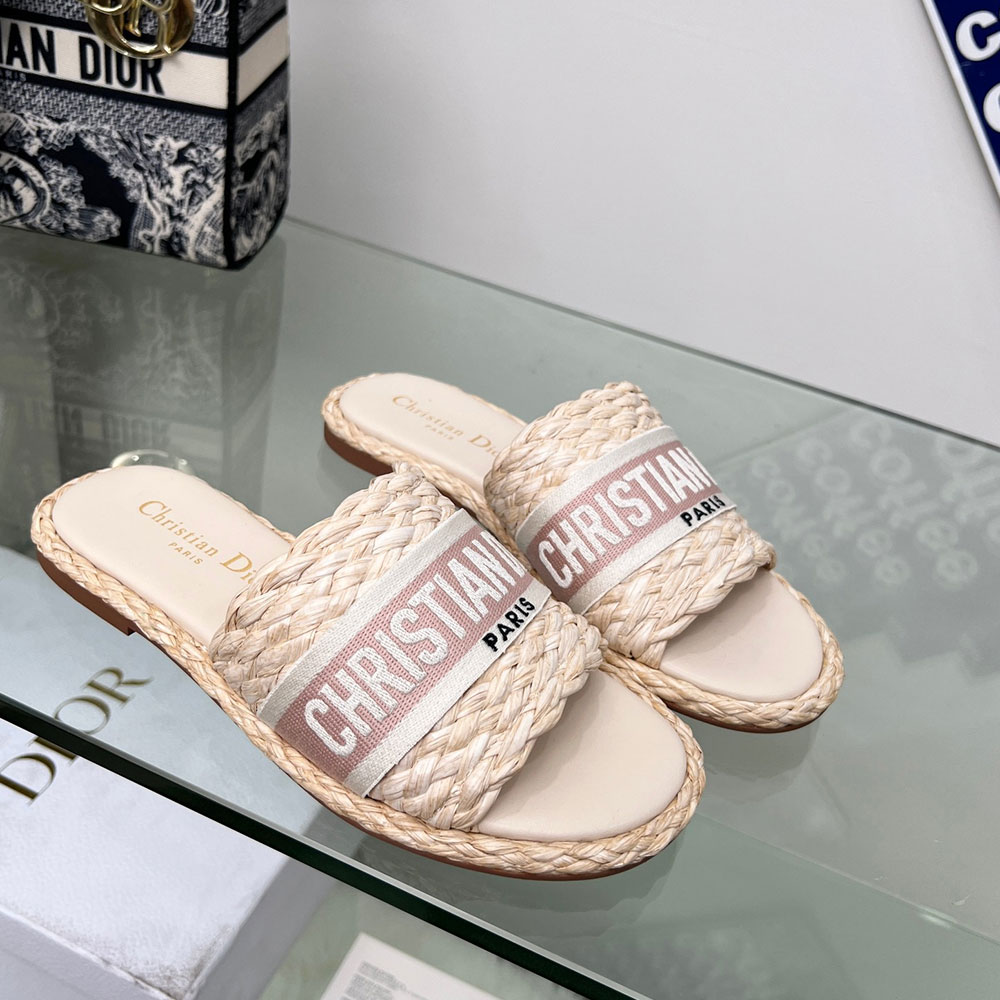 Dior  knit Word Comfortable Fashion Flip-flops  Slide Sandal (Replica) - Ultra-Collectible