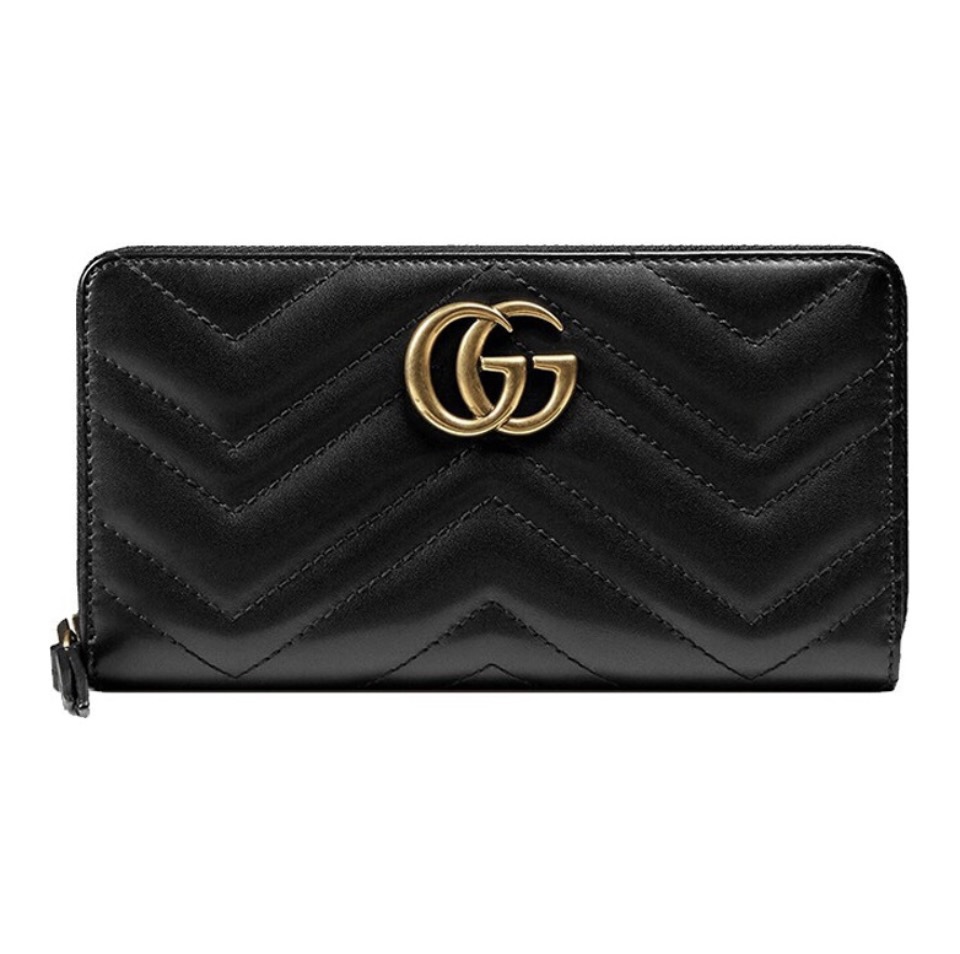 Gucci Unisex GG Long Zipper Wallet 443123（Replica） - Ultra-Collectible
