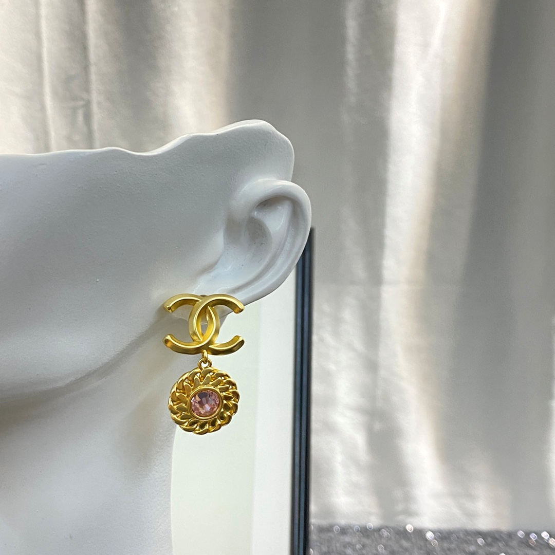 Chanel Diamond Drop Earrings - Ultra-Collectible