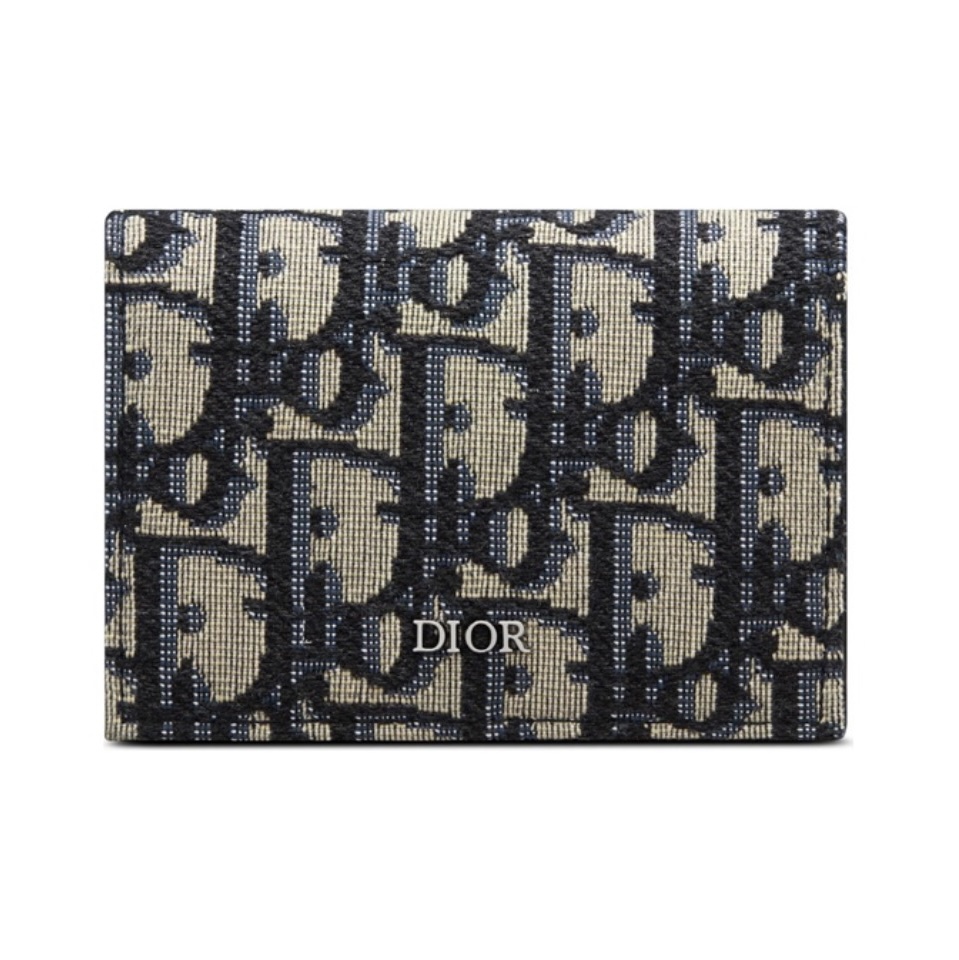 Dior Oblique Coin Card Holder Wallet(Replica) - Ultra-Collectible