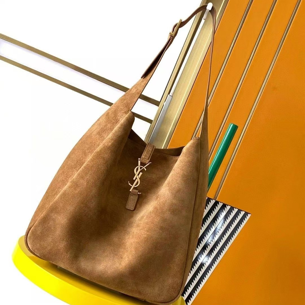 Saint Laurent YSL LE 5  7 supple LARGE in suede (Replica) - Ultra-Collectible