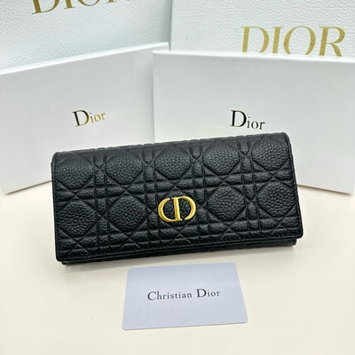 Dior Caviar Leather Wallet (Replica) - Ultra-Collectible