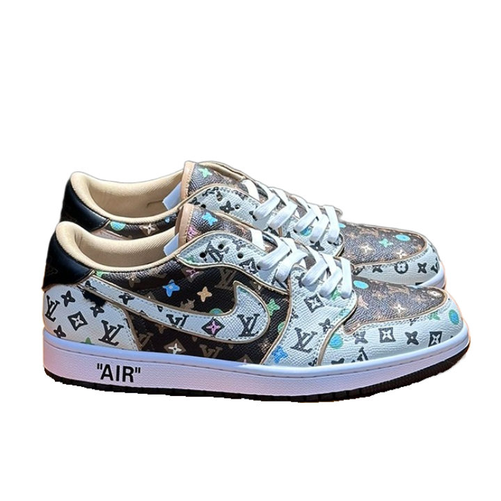 Louis Vuitton X Nike Co-Branded Casual Men's Sneakers (Replica) - Ultra-Collectible