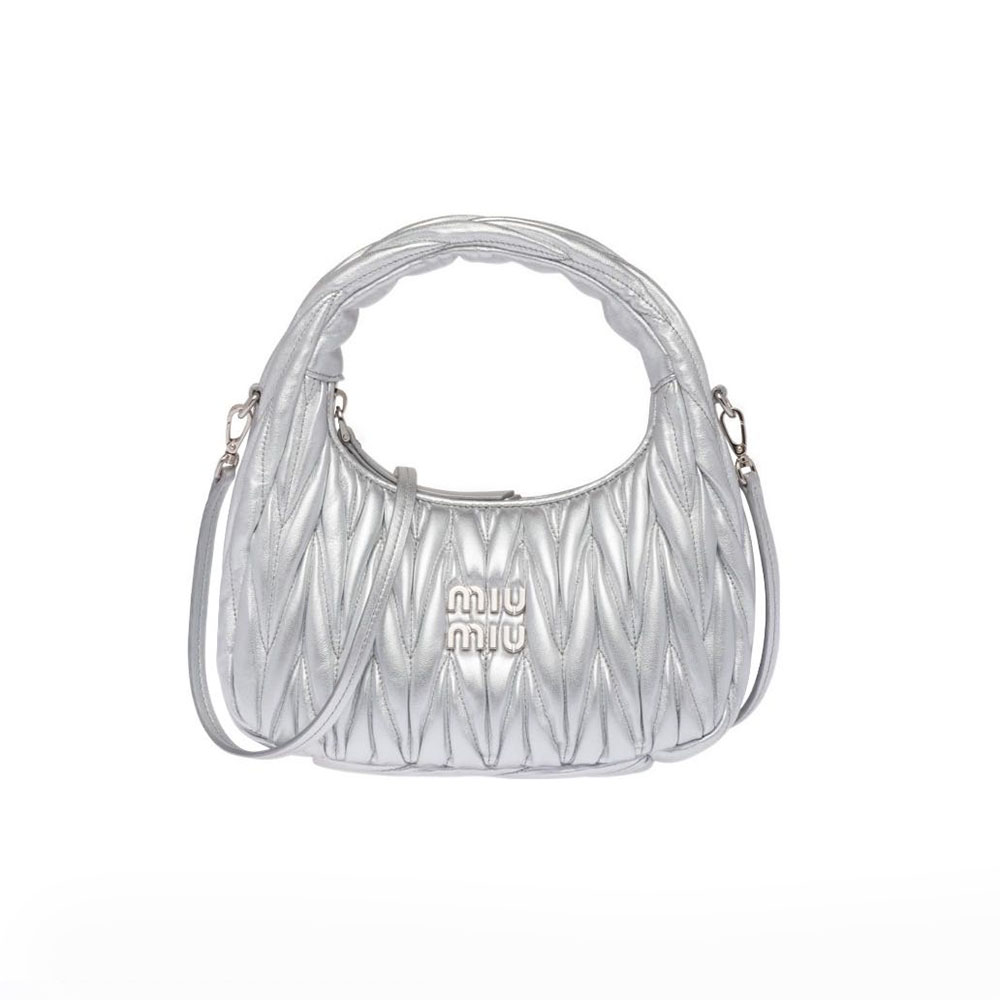 MIU MIU Wander matelassé hobo bag Mini&Small (Replica) - Ultra-Collectible