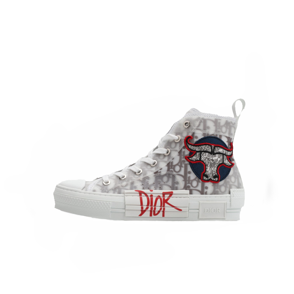 Dior B23 Oblique High Top Shawn Shoes(Replica) - Ultra-Collectible