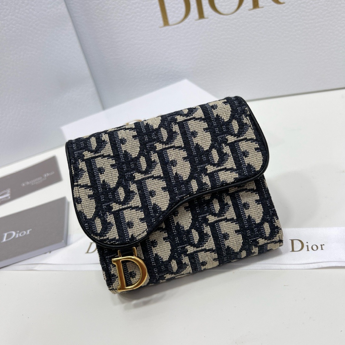 Dior saddle Three Fold Wallet(Replica) - Ultra-Collectible