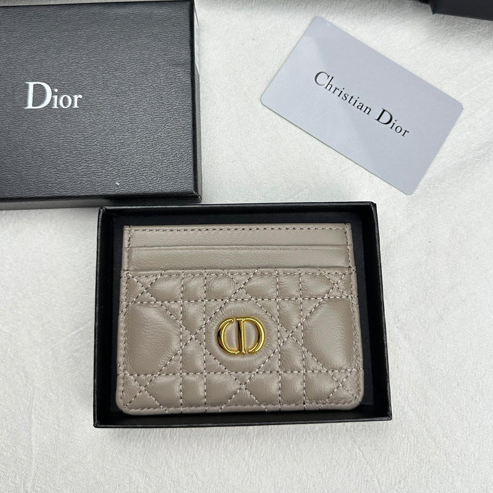 Dior Caro Freesia Card Holder  (Replica) - Ultra-Collectible