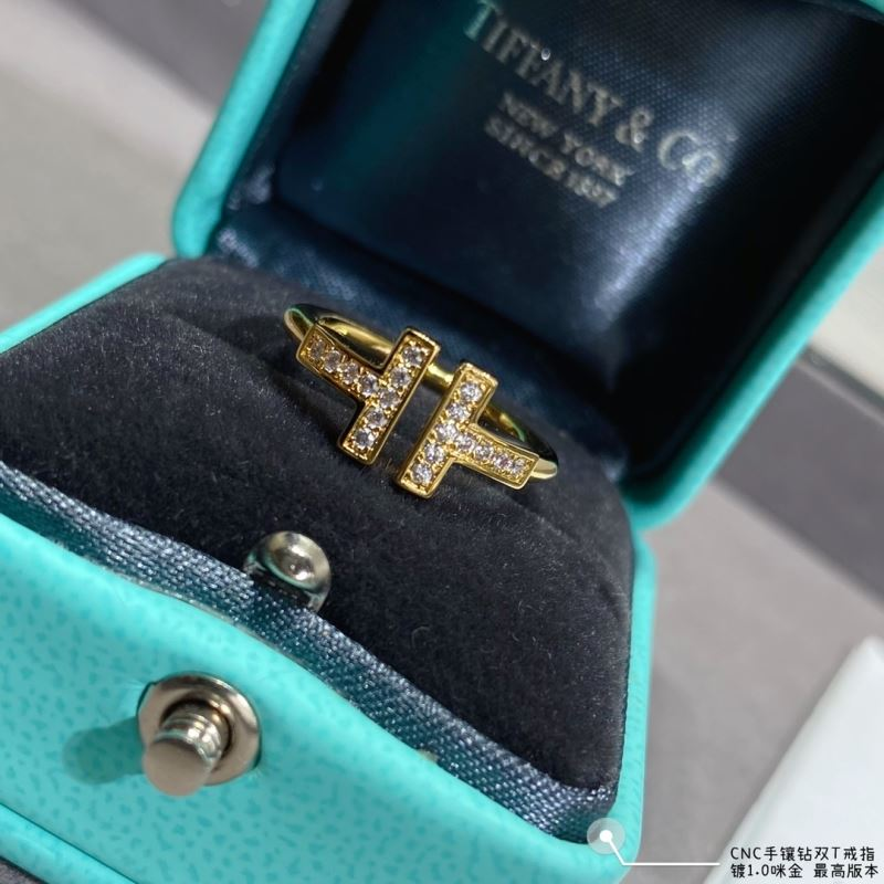 Tiffany Double T Diamond Ring - Ultra-Collectible
