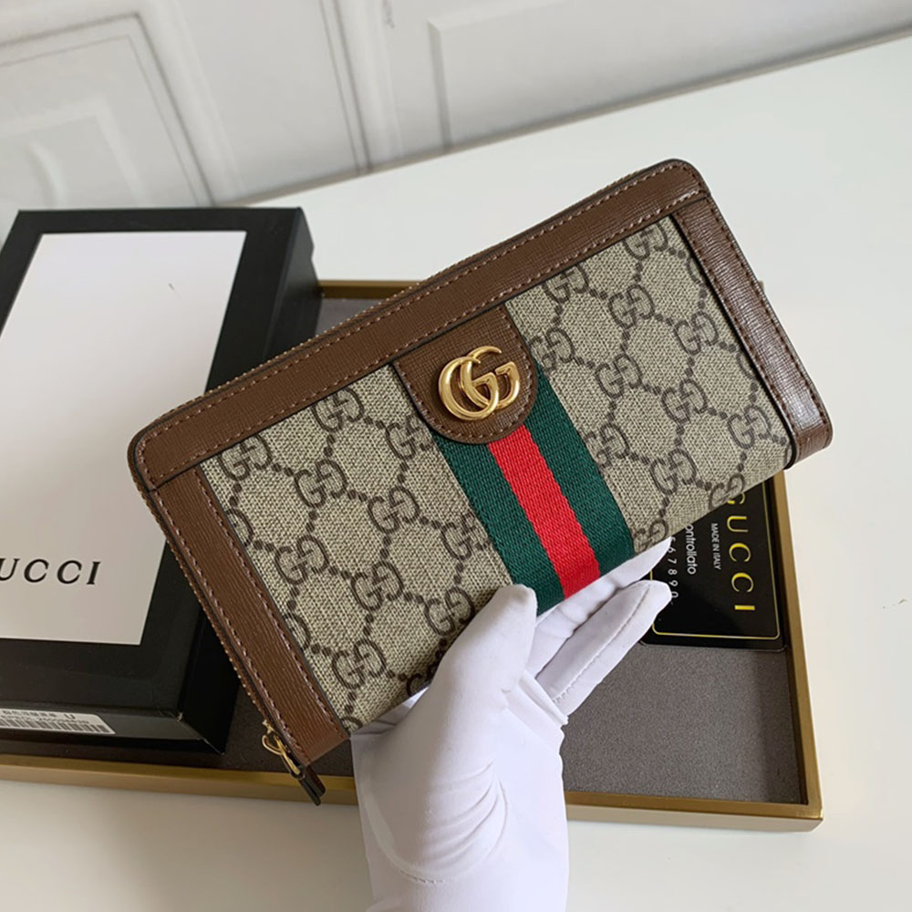 Gucci Unisex Ophidia&Tiger Head Wallet（Replica） - Ultra-Collectible