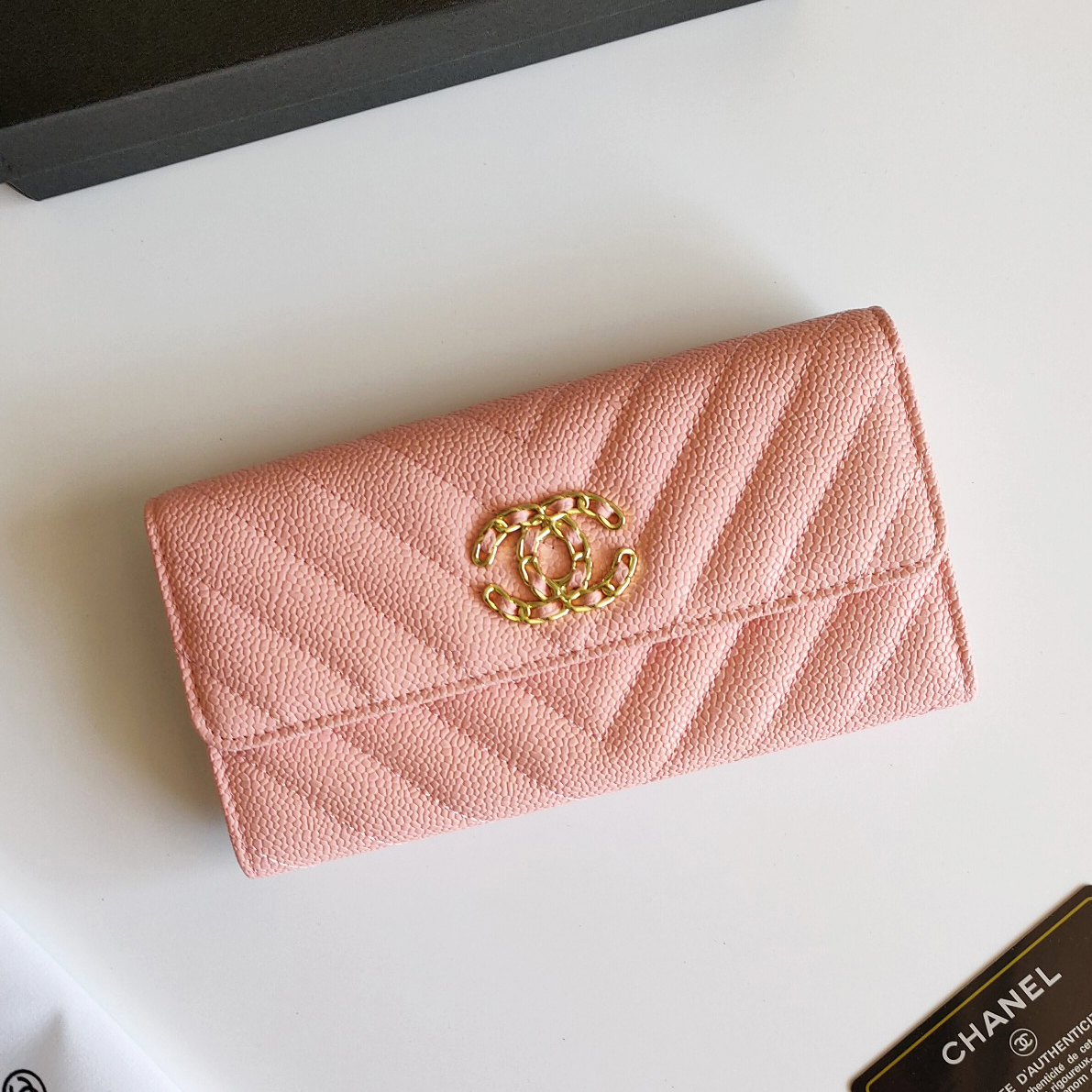 Chanel Hollow logo buckle wallet(Replica) - Ultra-Collectible