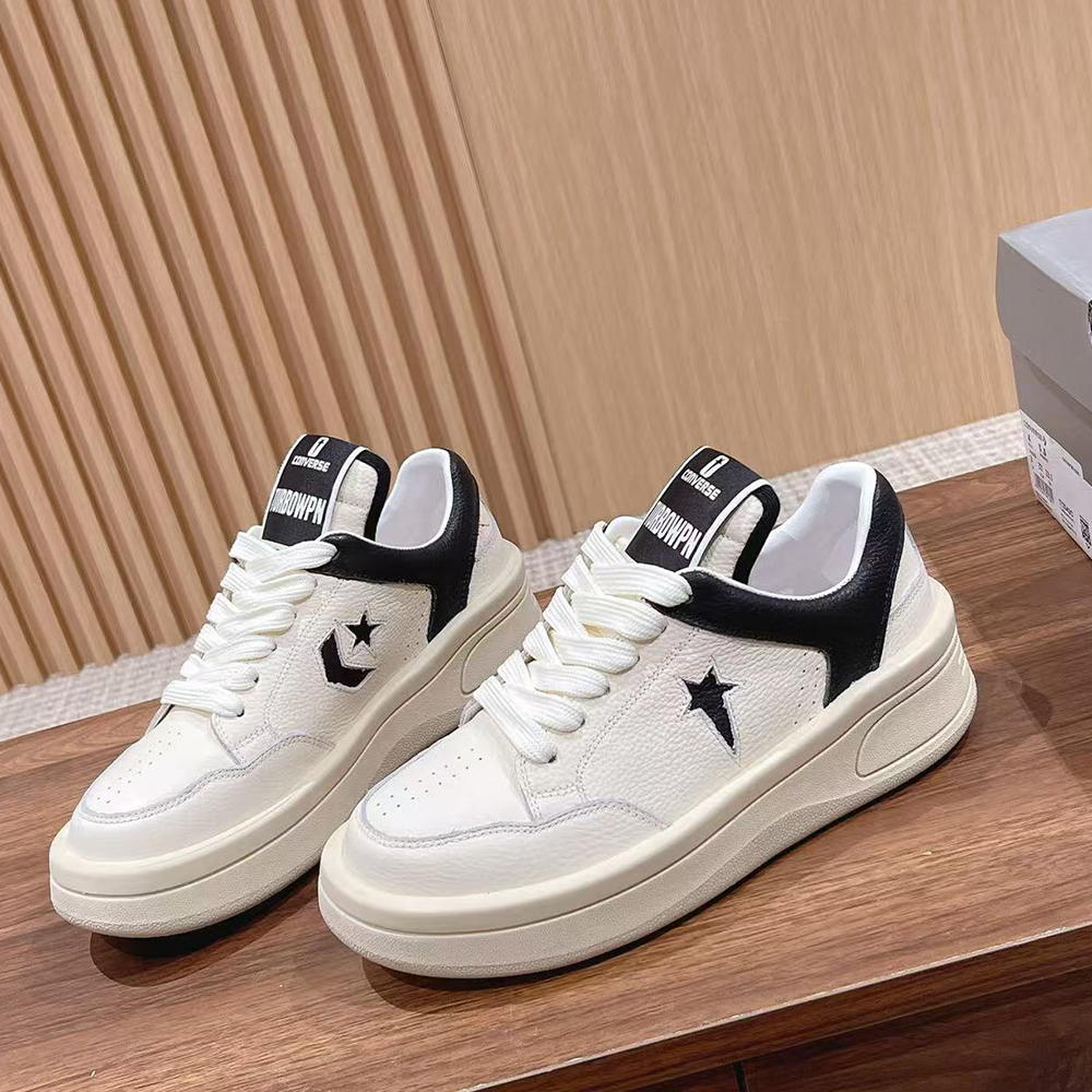 Rick Owens X Drkshdw Turbowpn Leather Sneakers (Replica) - Ultra-Collectible