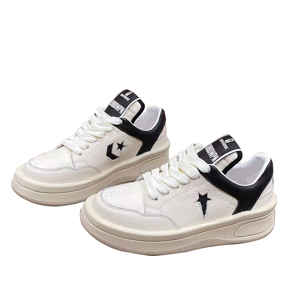 Rick Owens X Drkshdw Turbowpn Leather Sneakers (Replica) - Ultra-Collectible