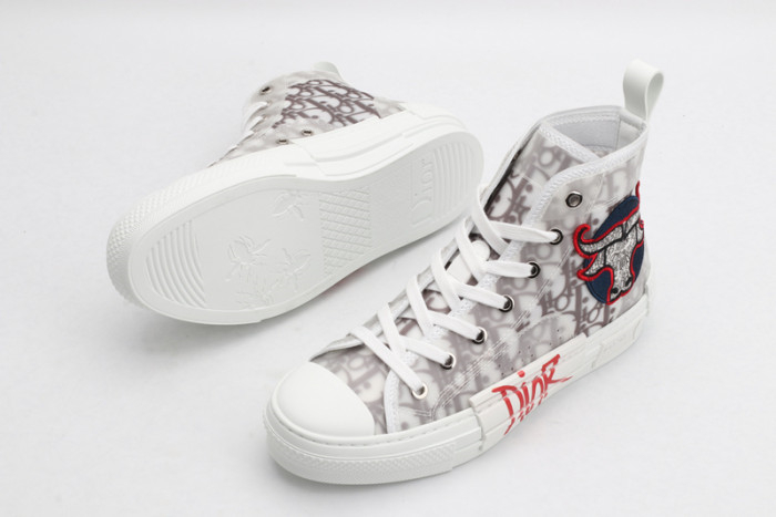 Dior B23 Oblique High Top Shawn Shoes(Replica) - Ultra-Collectible