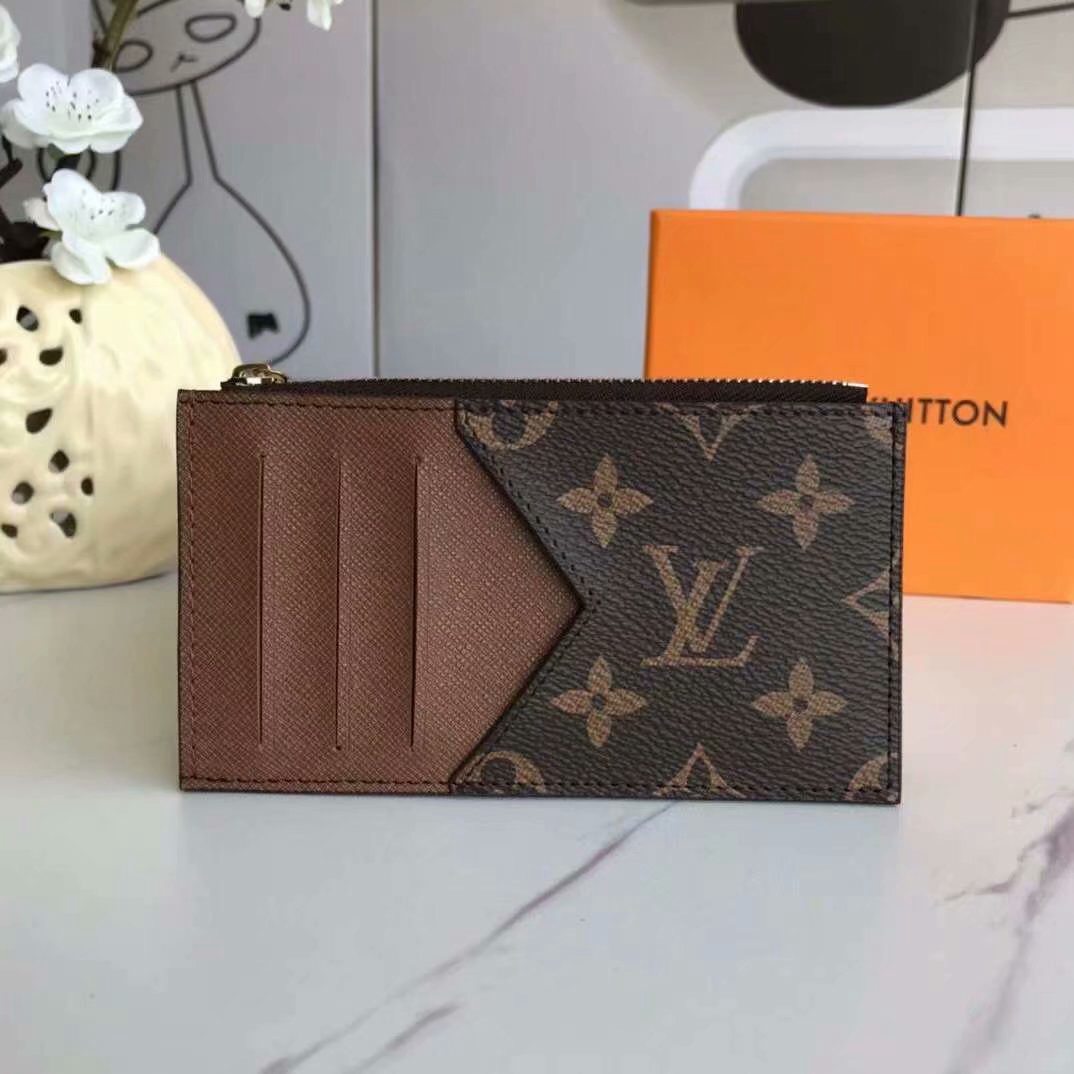 Louis Vuitton LV Coin Clip Wallet(Replica) - Ultra-Collectible
