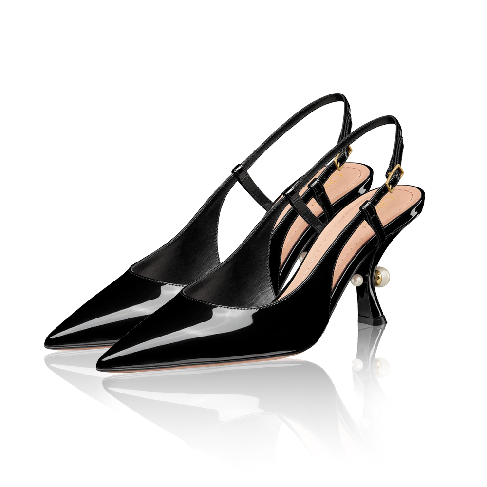 Dior Tribales Open Heel Pumps (Replica) - Ultra-Collectible