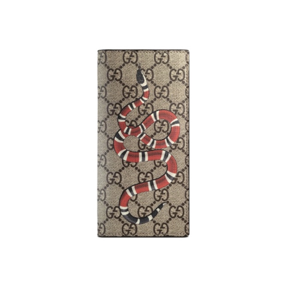 Gucci Unisex GG Supreme Printed Long Wallet（Replica） - Ultra-Collectible
