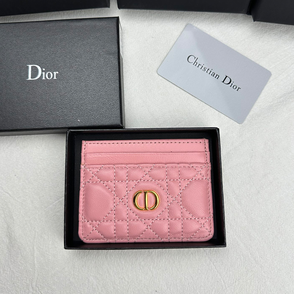 Dior Caro Freesia Card Holder  (Replica) - Ultra-Collectible