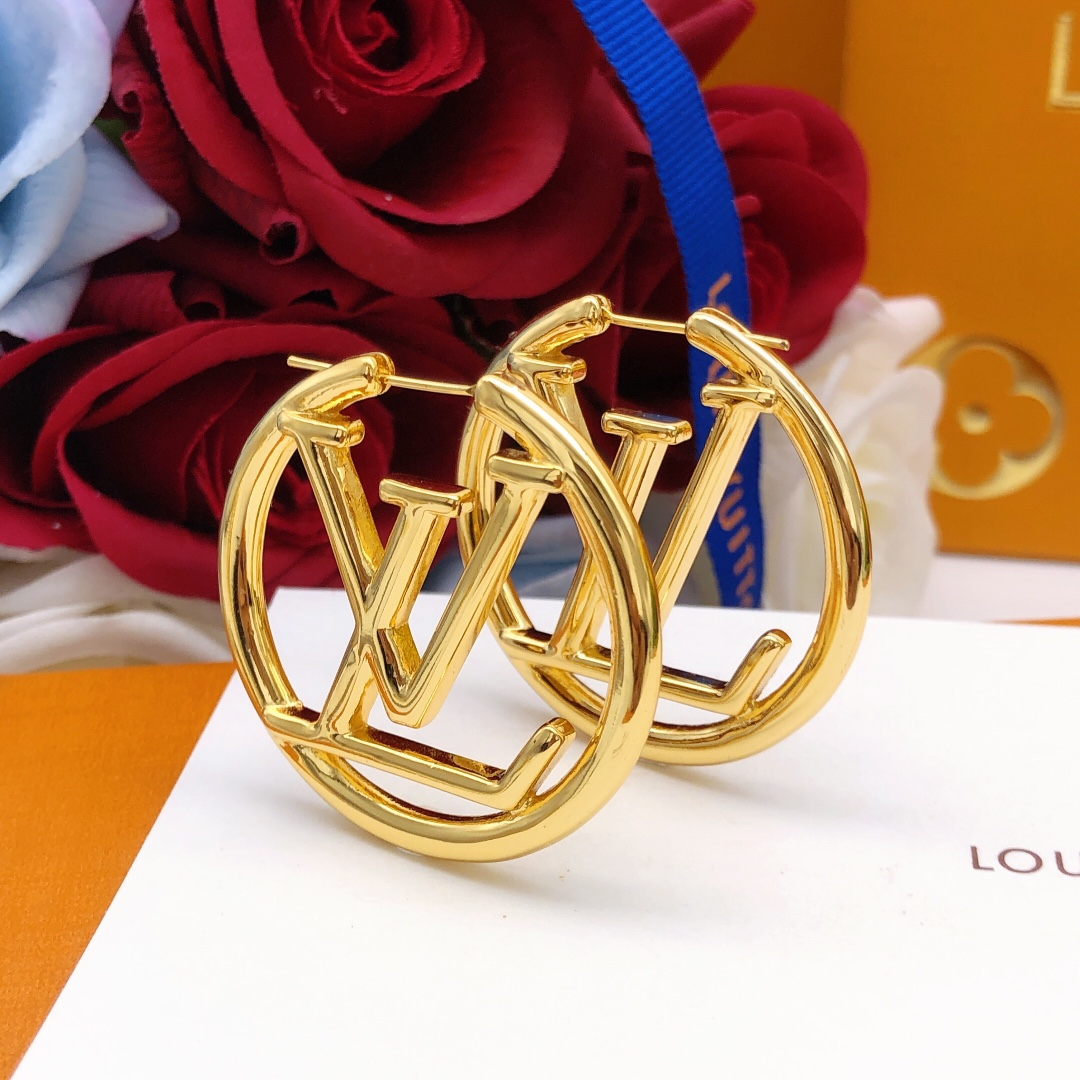 Louis Vuitton LV Circle Earrings （Replica） - Ultra-Collectible