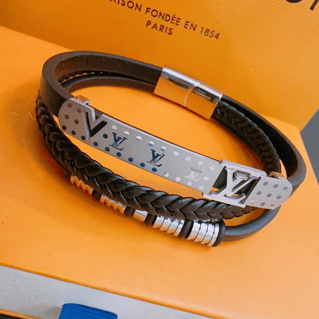 Louis Vuitton LV Braided Bracelet - Ultra-Collectible