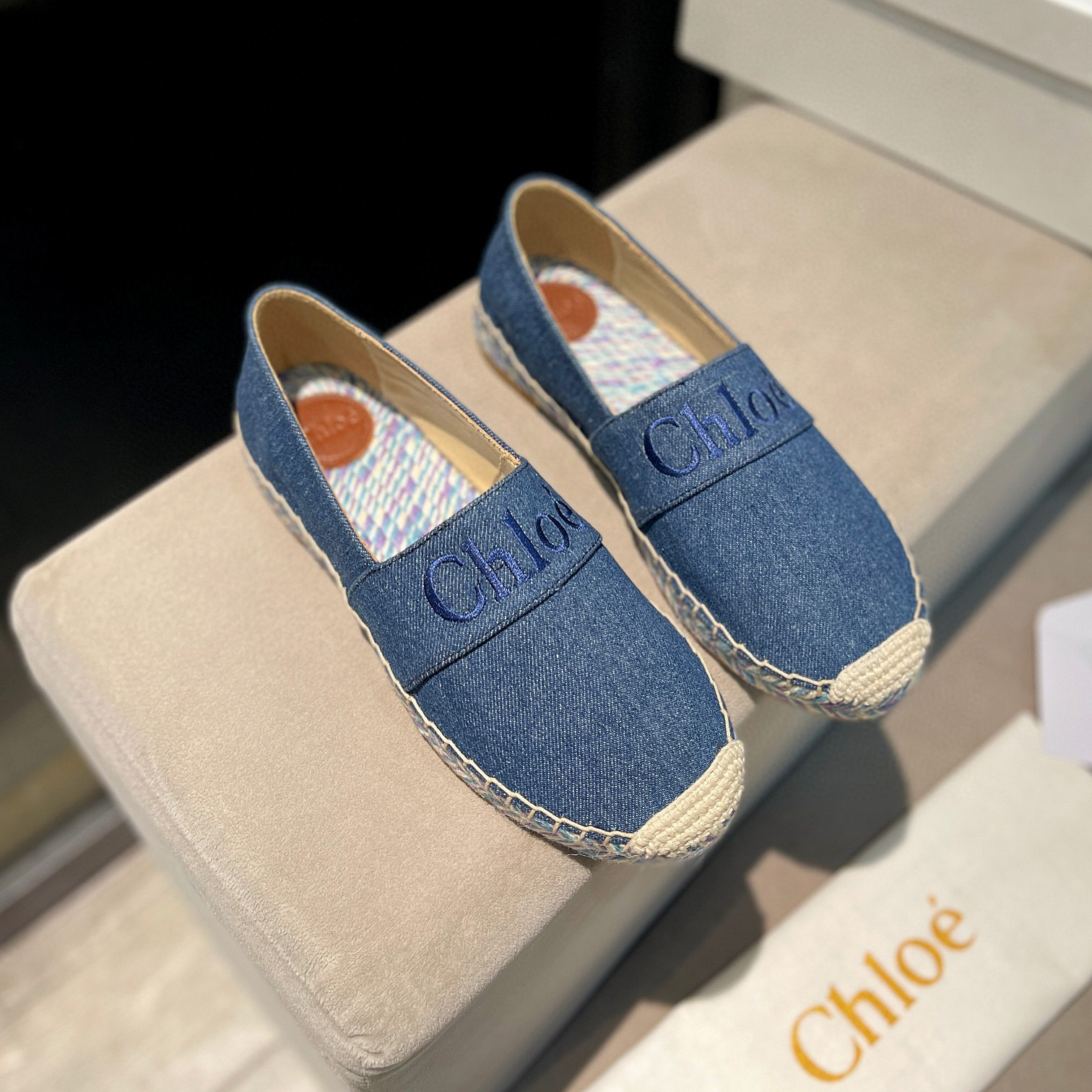 Chloe Cotton Cloth Women's Casual Shoes Shoes Sandal (Replica) - Ultra-Collectible