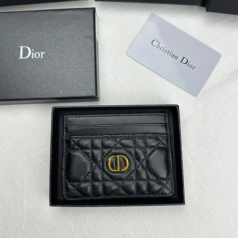 Dior Caro Freesia Card Holder  (Replica) - Ultra-Collectible