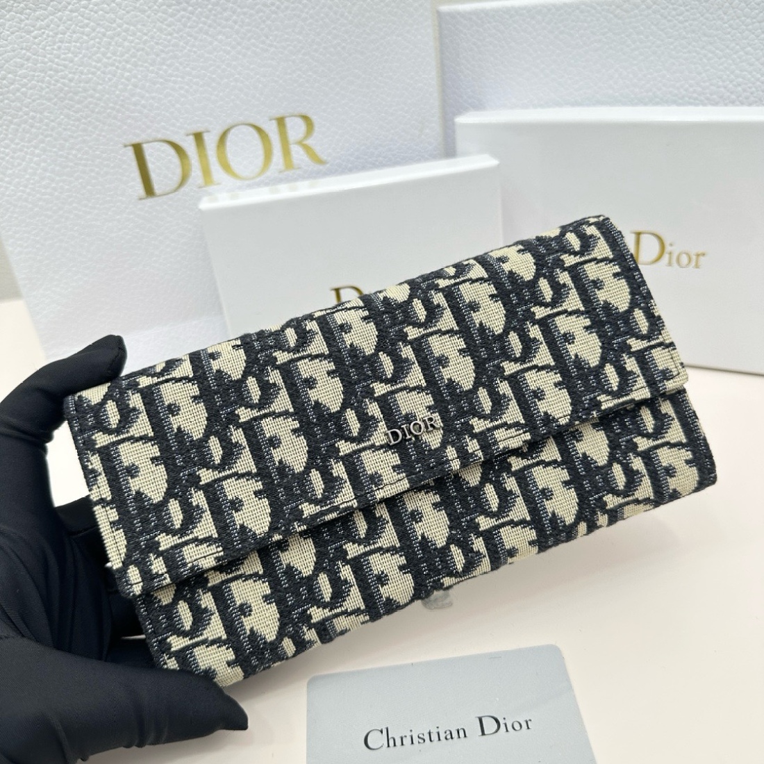 Dior Oblique Long Wallet(Replica) - Ultra-Collectible
