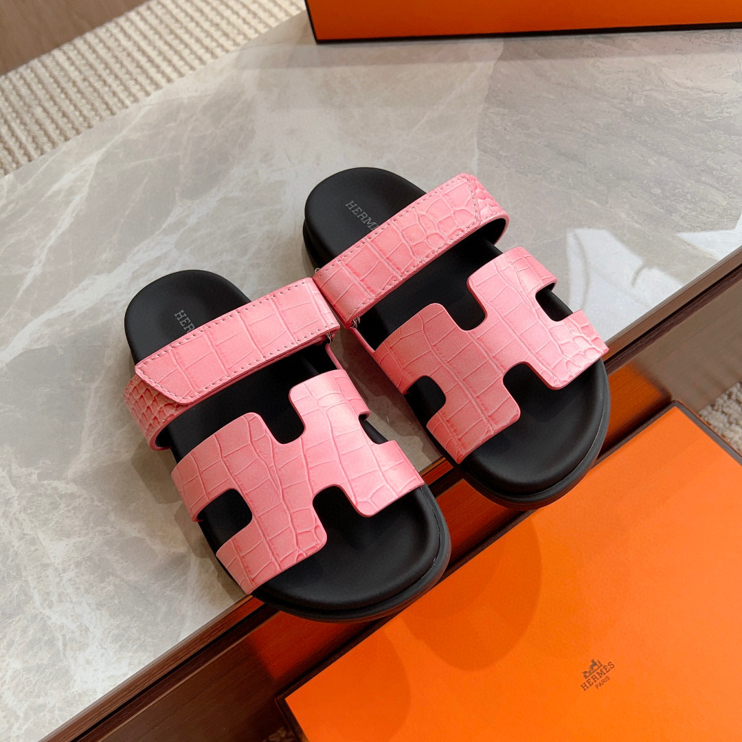 Hermes Chypre  Slide Sandals (Replica) - Ultra-Collectible