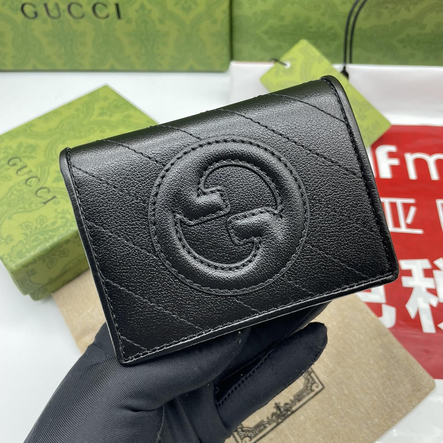Gucci GG Unisex Blondie Card Case Wallet(Replica) - Ultra-Collectible