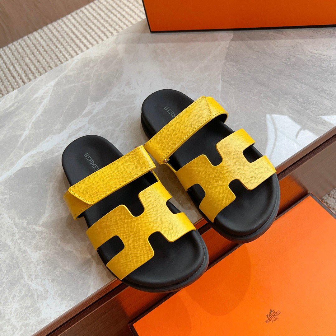 Hermes Chypre  Slide Sandals (Replica) - Ultra-Collectible