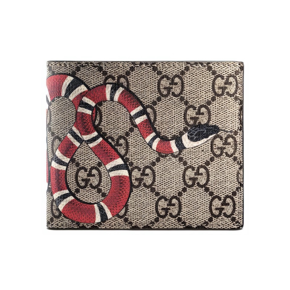 Gucci Unisex GG Supreme Printed Short Wallet（Replica） - Ultra-Collectible