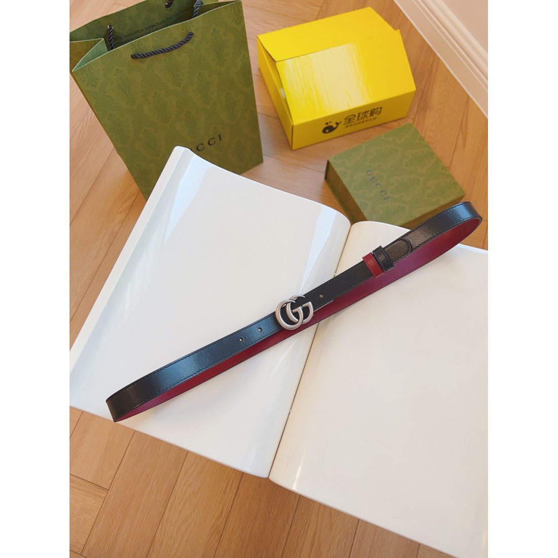 Gucci Classic Leather Women's Belt 20MM - Ultra-Collectible