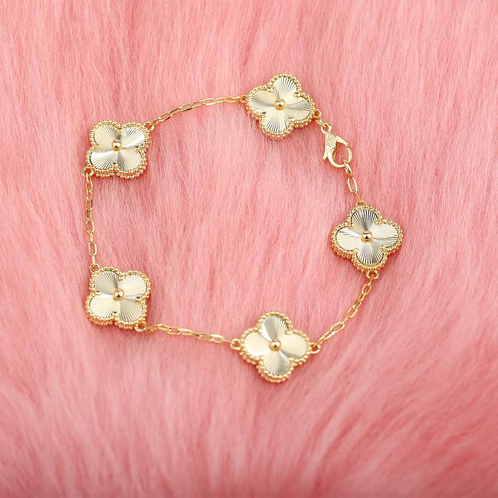 Van Cleef&Arpels VCA Gold Laser Bracelet - Ultra-Collectible