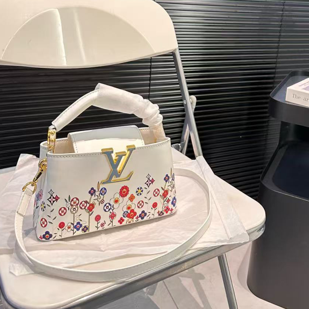Louis Vuitton x Murakami Capucines East West Mini (Replica) - Ultra-Collectible